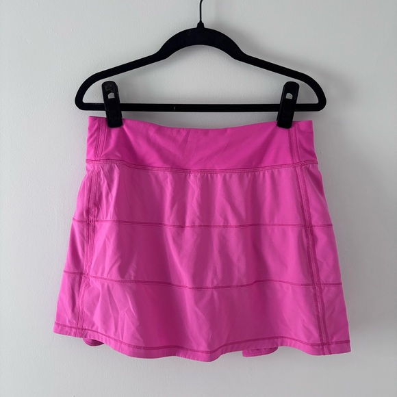 Lululemon Pace Rival Mid-Rise Skirt Tall Swift Lightweight Mini Tiered Athletic - Picture 2 of 6